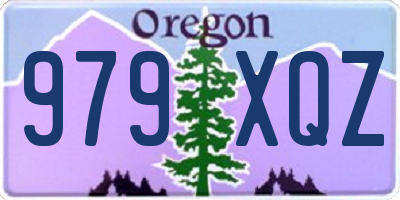 OR license plate 979XQZ