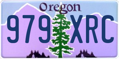 OR license plate 979XRC
