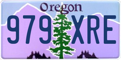 OR license plate 979XRE