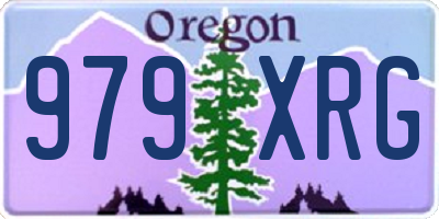 OR license plate 979XRG