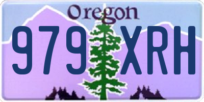 OR license plate 979XRH