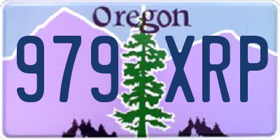 OR license plate 979XRP