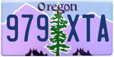 OR license plate 979XTA