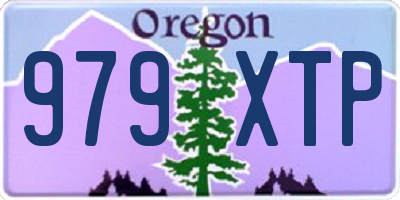 OR license plate 979XTP