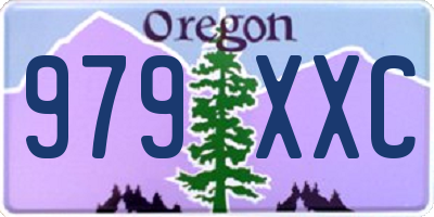 OR license plate 979XXC