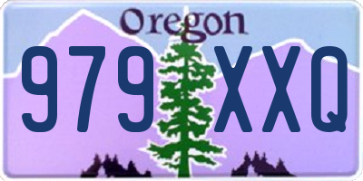 OR license plate 979XXQ