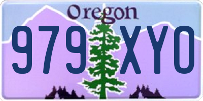 OR license plate 979XYO