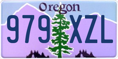 OR license plate 979XZL