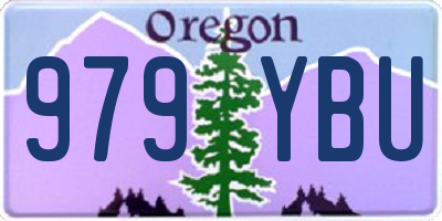 OR license plate 979YBU