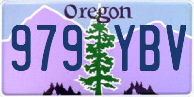 OR license plate 979YBV