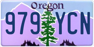 OR license plate 979YCN