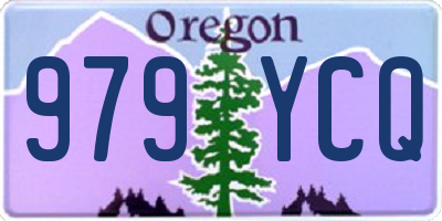 OR license plate 979YCQ