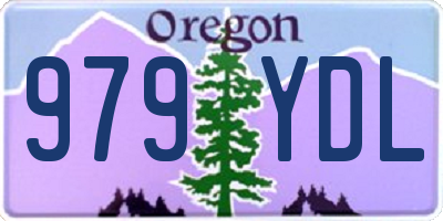 OR license plate 979YDL