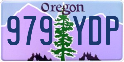 OR license plate 979YDP