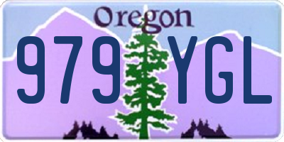 OR license plate 979YGL