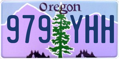 OR license plate 979YHH