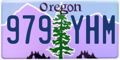 OR license plate 979YHM