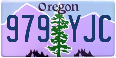 OR license plate 979YJC