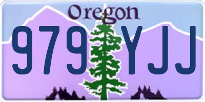 OR license plate 979YJJ