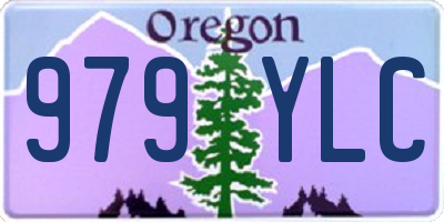 OR license plate 979YLC