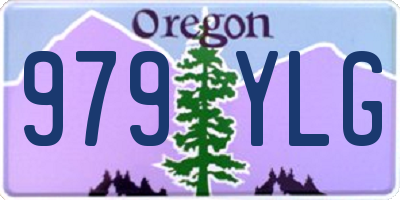 OR license plate 979YLG