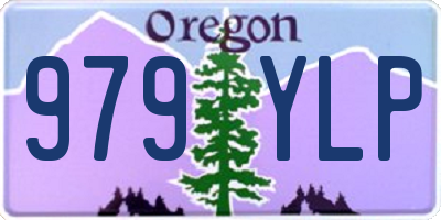OR license plate 979YLP