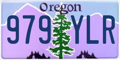 OR license plate 979YLR