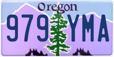 OR license plate 979YMA