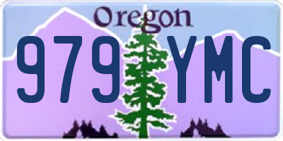 OR license plate 979YMC