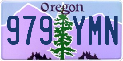 OR license plate 979YMN