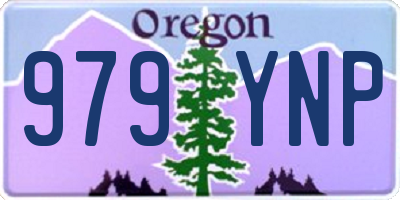 OR license plate 979YNP