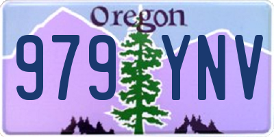 OR license plate 979YNV