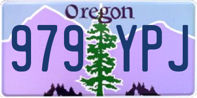 OR license plate 979YPJ