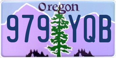 OR license plate 979YQB