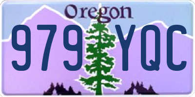OR license plate 979YQC