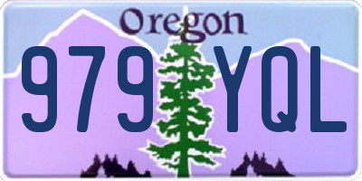 OR license plate 979YQL