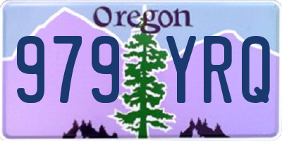 OR license plate 979YRQ
