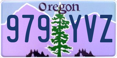 OR license plate 979YVZ