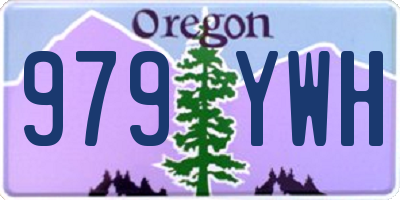 OR license plate 979YWH