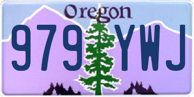 OR license plate 979YWJ