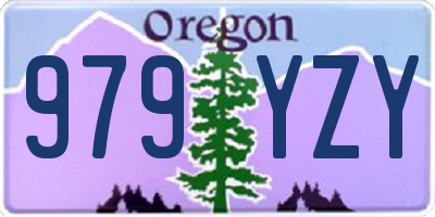 OR license plate 979YZY