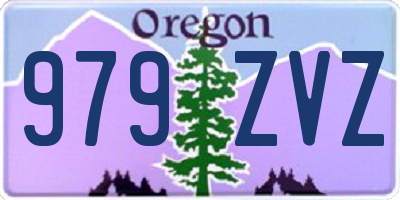 OR license plate 979ZVZ