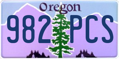 OR license plate 982PCS