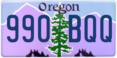 OR license plate 990BQQ
