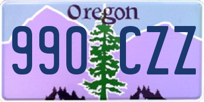 OR license plate 990CZZ