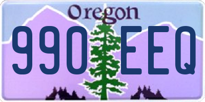 OR license plate 990EEQ