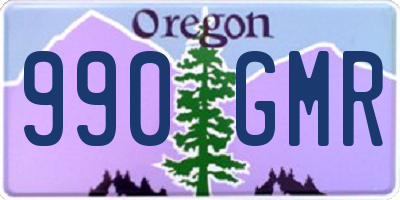 OR license plate 990GMR