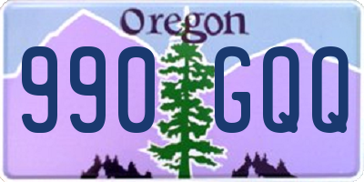 OR license plate 990GQQ