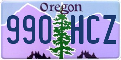 OR license plate 990HCZ