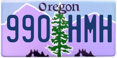 OR license plate 990HMH